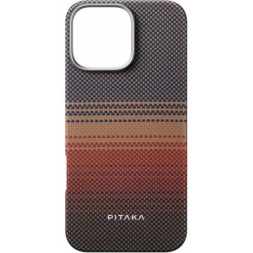 Чехол для iPhone 16 Pro Max Pitaka Tactile Woven Case (Sunset)