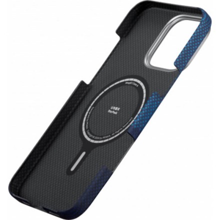 Чехол для iPhone 16 Pro Max Pitaka StarPeak Tactile Woven case (Over The Horizon)
