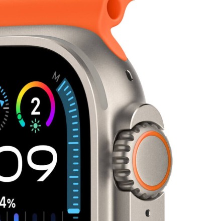 Часы Apple Watch Ultra 2 GPS + Cellular, 49 мм ремешок Ocean (оранжевый)