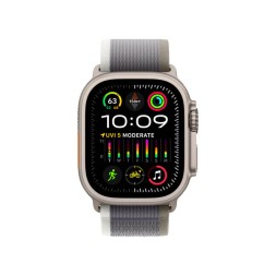 Apple Watch Ultra 2 GPS + Cellular, 49 мм ремешок Trail (зеленый/серый), размер M/L