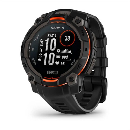 Часы Garmin Instinct 3 Solar, 45mm (Black)