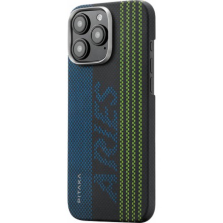 Чехол для iPhone 16 Pro Pitaka Aries Tactile Woven Case (Credit card)