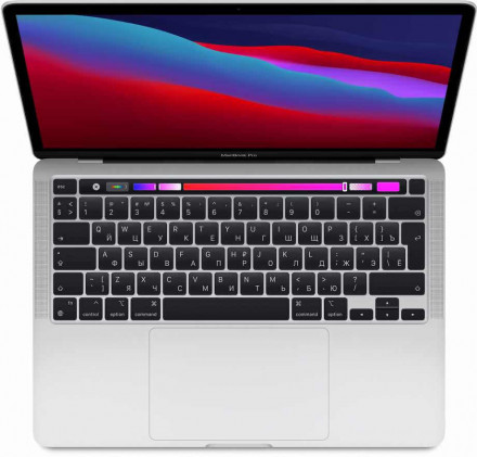Ноутбук Apple MacBook Pro 13 M1 8/256 GB SSD Touch Bar (серебристый)