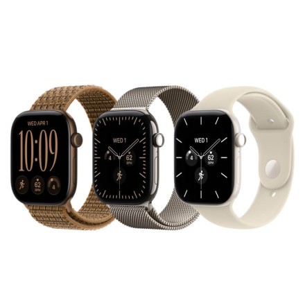 Умные часы Apple Watch Series 12, GPS, 46 mm, Sport Band (Space Grey/Navy Blue), размер M/L