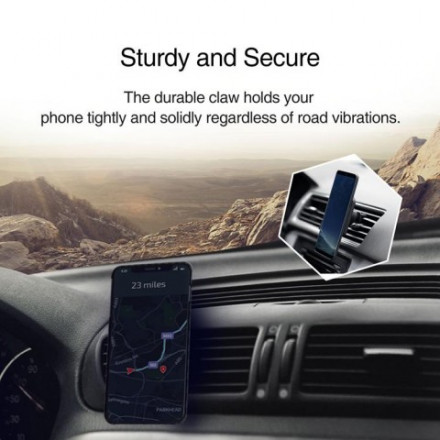Автомобильный держатель Pitaka MagMount Qi Car Vent для решетки