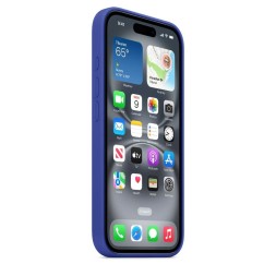Чехол накладка для iPhone 16 Plus Silicone Case with MagSafe Ultramarine