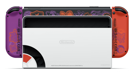 Игровая приставка Nintendo Switch OLED Model 64Gb Pokemon Scarlet &amp; Violet Edition