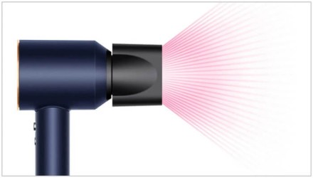 Фен Dyson Supersonic HD15 (Prussian Blue/Copper), с кейсом