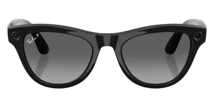 RayBan Skyler Gen 2 RW4014 Shiny Black / Polar Gradient Graphite (150 - 52)