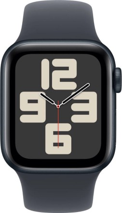 Часы Apple Watch SE 2, 40 мм спортивный ремешок (темная ночь)