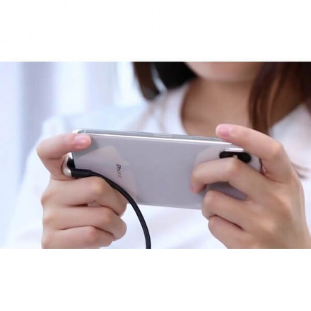 Кабель Baseus Green U-shaped Lamp Mobile Game USB - Lightning 2 м (красный)