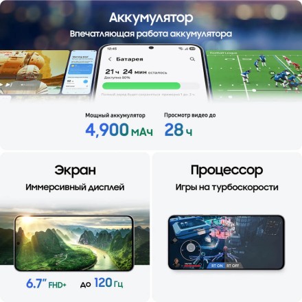 Смартфон Samsung Galaxy S25 FE 8/256GB черный