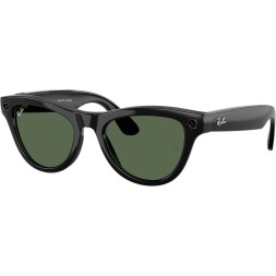Ray-Ban Meta Skyler RW4014 Shiny Black/Green (150-52 C 601/7152)